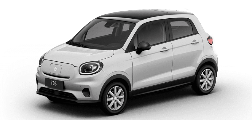 Leasingfaktor: 0,52 🔑 Leapmotor T03 für 98€ leasen - Elektroauto, Glasdach, Einparkassistent