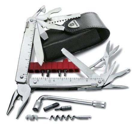Victorinox SwissTool mit Leder-Etui für 74,90€ (Vergleich 97€)