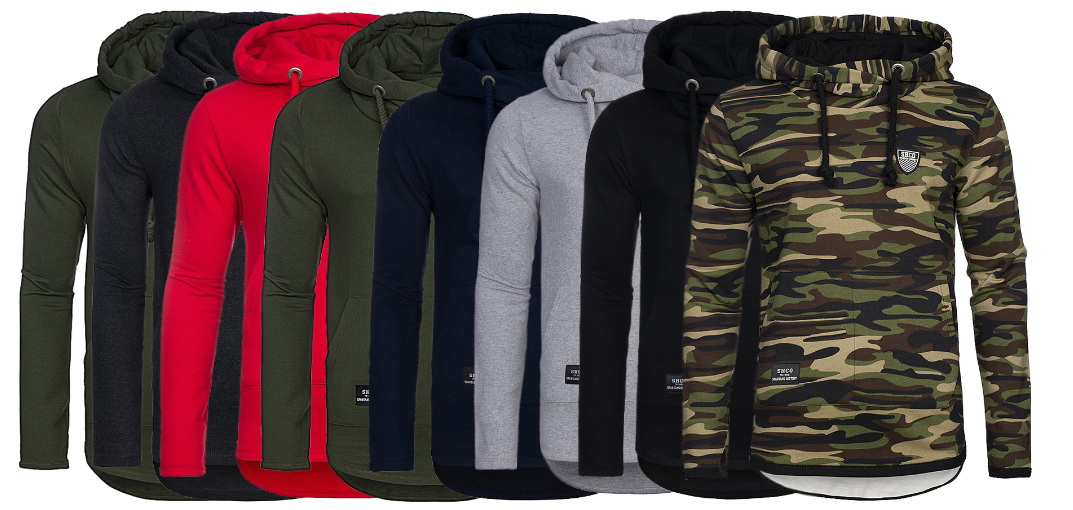 Spartans History Hoodie für 13€ - Kapuzenjacke in 6 verschiedenen Farben