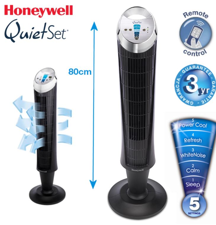 Honeywell HY-254E4 Turmventilator für 66€