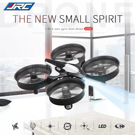 JJRC H36 2.4GHz 4CH 6 Axis Gyro RC Quadcopter für 9,68 EUR inkl. Versand