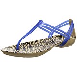 crocs Damen Isabella Graphic T-Strap T-Spangen Sandalen, 36-37