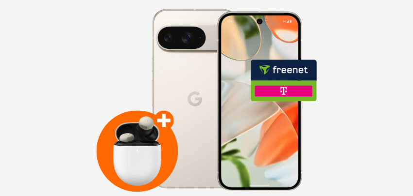 Mit GRATIS Earbuds 🥳 Google Pixel 9 im 12GB Telekom-Tarif für 17,99€ mtl.