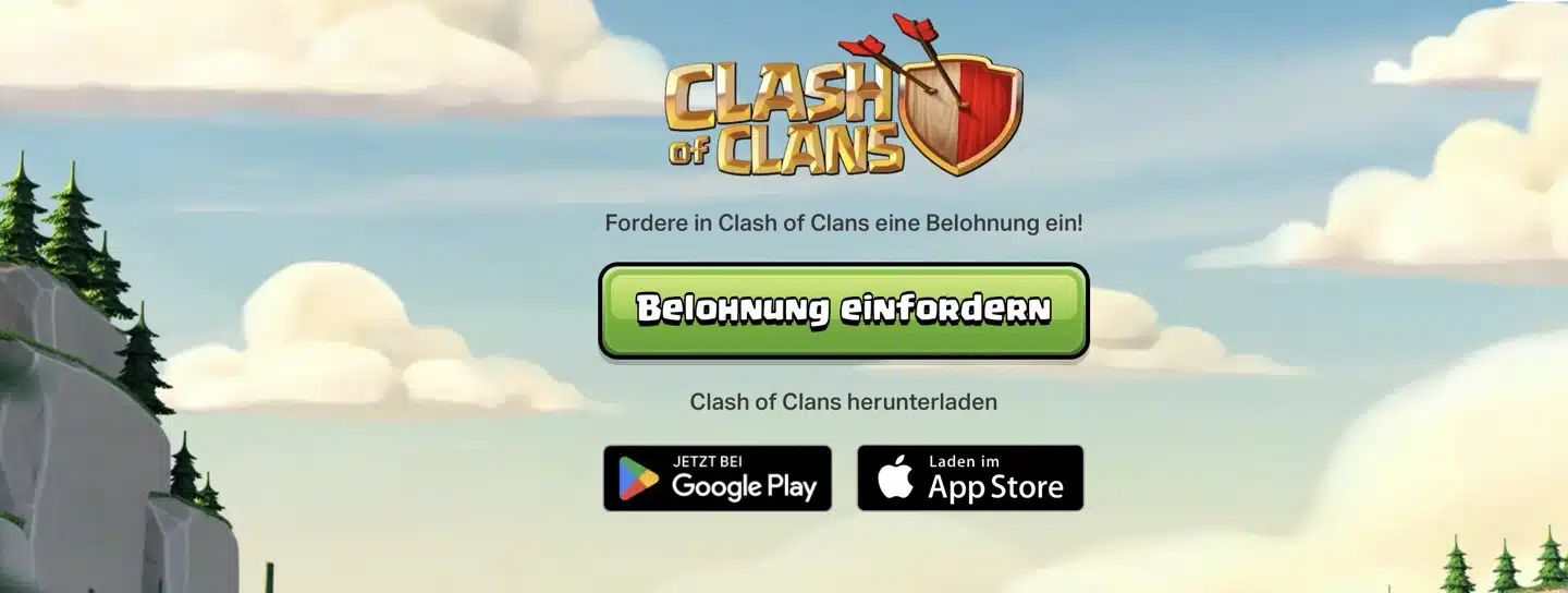 Gratis Kartenpaket in Clash of Clans