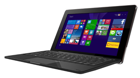 Odys WinPad V10 Convertible für 205€ - 10" Tablet mit Tastatur-Dock und Windows 8.1