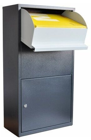 Haussmann Paket-Briefkasten für 99€ - Paketbriefkasten für bis zu 2 Pakete der Größe M