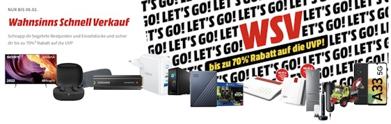 Media Markt und Saturn WSV 2023: Wahnsinns Schnellverkauf » Die besten Angebote, z.B. JBL Vibe 300 True Wireless für 49€