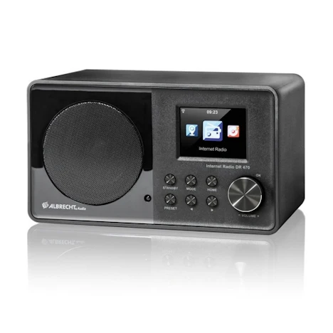 Albrecht DR 470 Internet Radio (Farbdisplay, WLAN, UKW, DLNA) für 82,99 EUR inkl. Versand