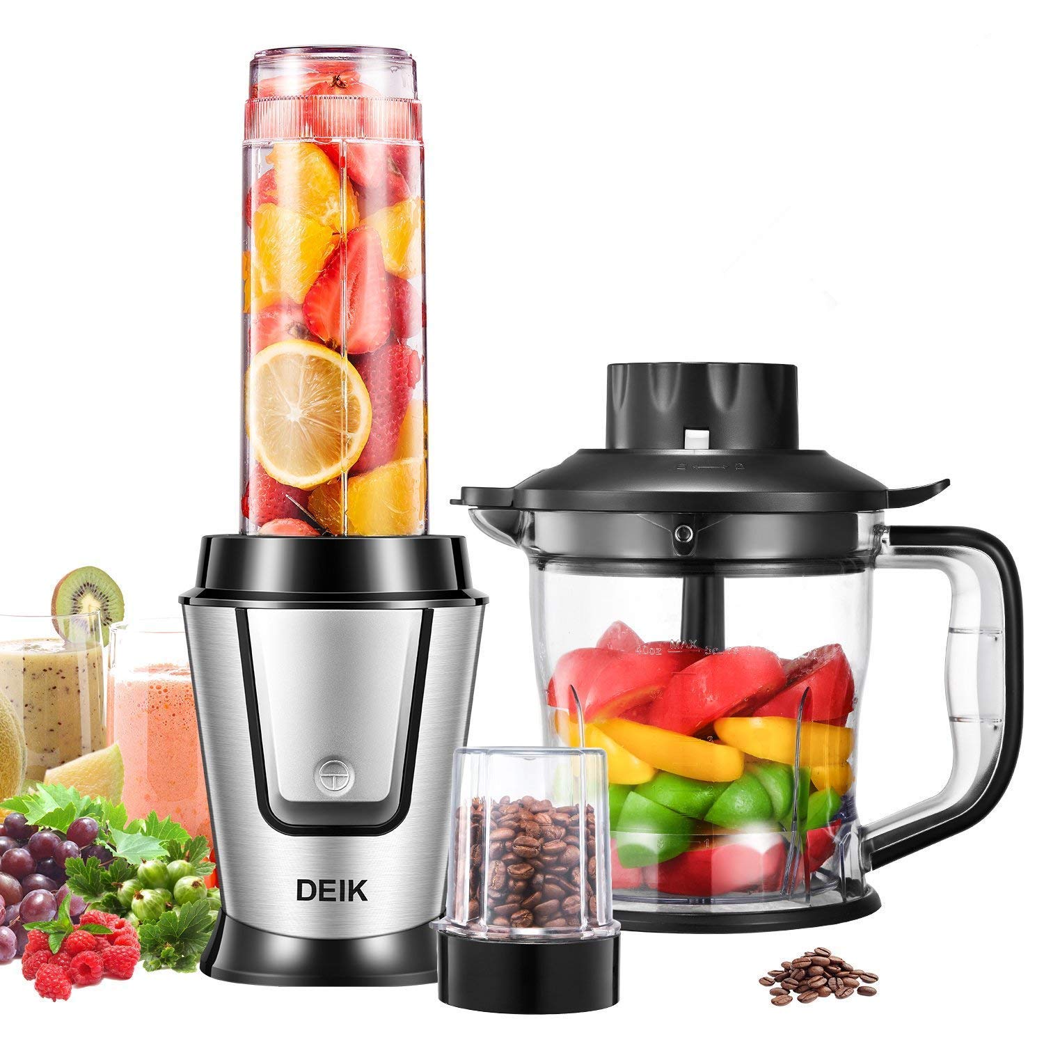 3 in1 Multifunktion Standmixer + Fleisch Zerkleinerer/Ice Crusher + Kaffeemühle für 29,99€