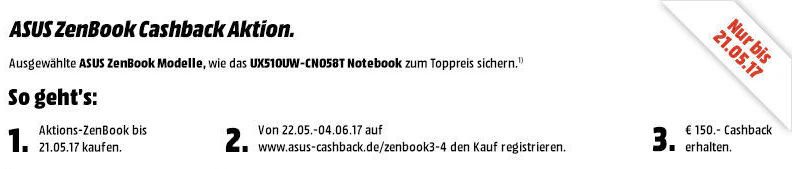 Asus Cashback