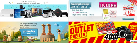 Highlight-Angebote: Die besten Schnäppchen am 06.07.2017