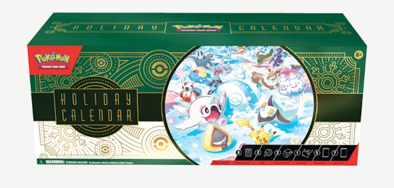 Pokemon TCG Adventskalender für 38€ - 25 Tage Spaß, Foilkarten, Boosterpacks