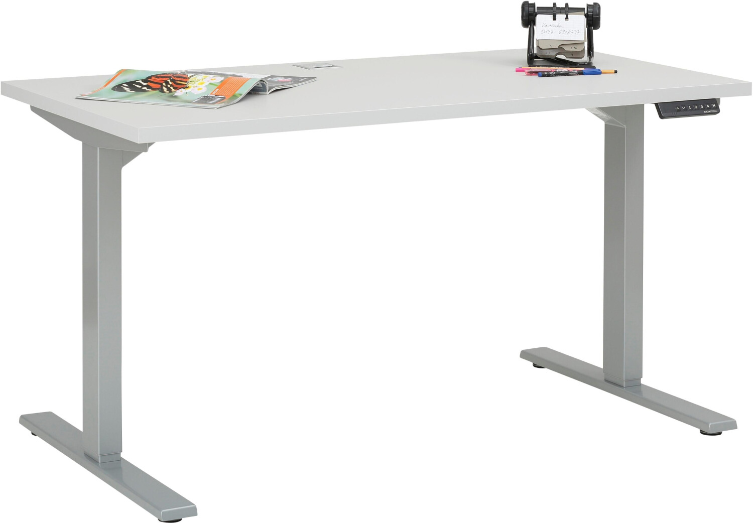 Maja 5502 eDJUST 135x68cm platingrau für 542,46€