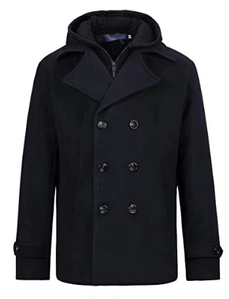 Herren Wintermantel Slim Fit in 3 Farben für 40,19€(Statt 66,99€)