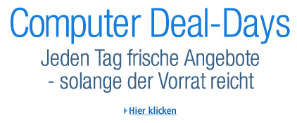 Computer Deal Days bei Amazon - täglich neue Blitzangebote aus Computer &amp; Zubehör