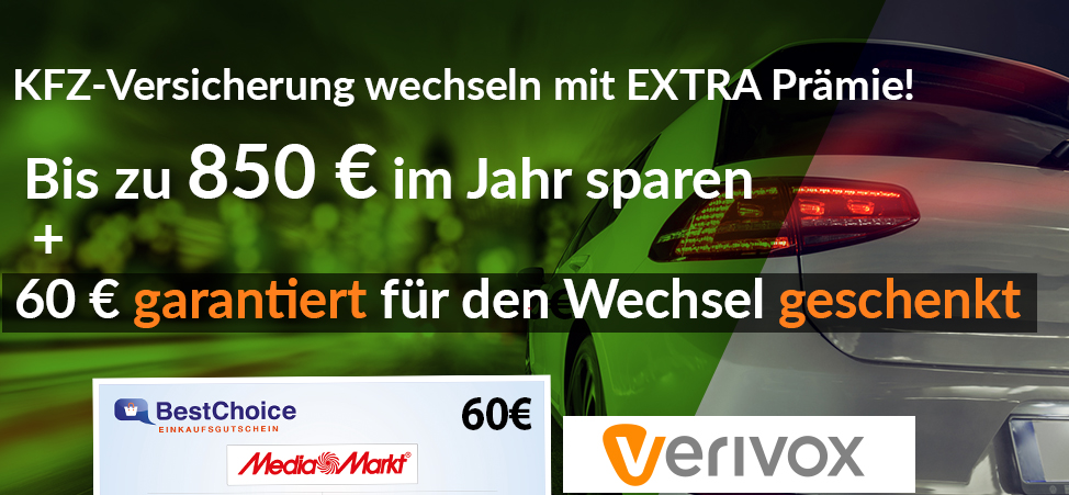 *VORBEI* KFZ-Versicherung wechseln über remind.me 🚘 - mit 60€-BestChoice-Gutschein als Prämie