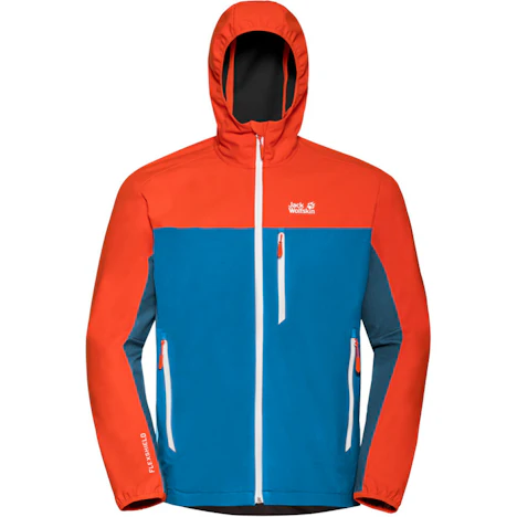 Jack Wolfskin Eagle Peak Softshell M (1306691) blue pacific mit 15% Rabatt