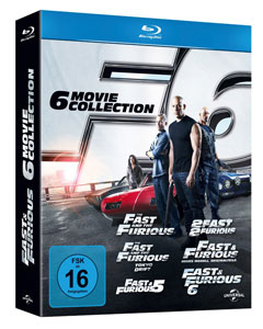 Fast &amp; Furious 1-6 [Blu-ray] ab 27€ *UPDATE*