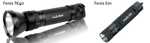 Fenix TK40 und Fenix E01 für zusammen 86€ - LED-Taschenlampen-Set