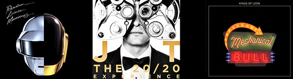 500 MP3 Alben für 3,99€ bei Saturn - Daft Punk, Justin Timberlake uvm. - CD-Version für 5€