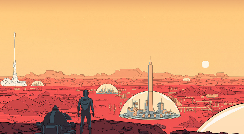 Nur bis 19 Uhr! Surviving Mars komplett kostenlos - Science-Fiction-Builder (PC)