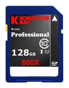Komputerbay 128GB SDXC Class 10 für 43€ - günstigste 128GB SD-Karte