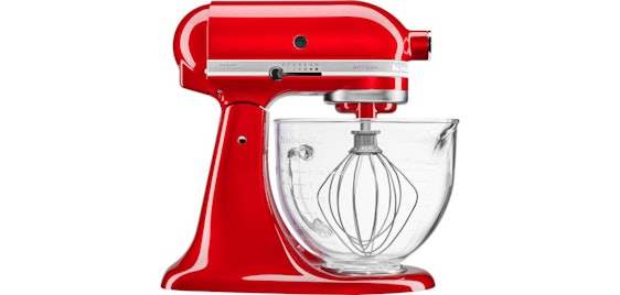 Fast ausverkauft!! Kitchenaid 5KSM156ECA Artisan ab 400€ – 300W Multifunktions-Küchenmaschine in Liebesapfelrot