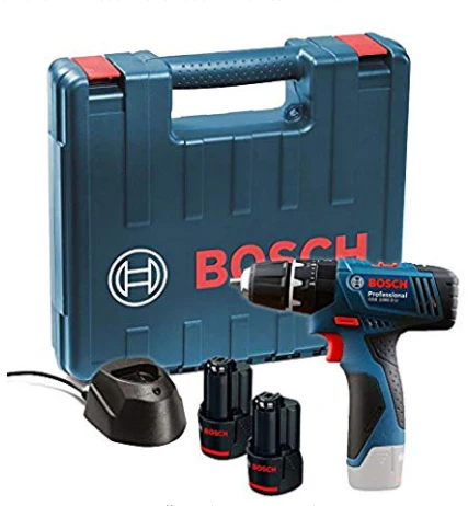 Bosch Professional GSB 120-LI 12 V Akku-Bohrschrauber inkl. 2 x 1,5 Ah Akkus, Ladegerät und Koffer - 72 €