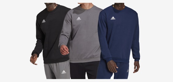 Adidas Sweatshirt Entrada 22 ab 20€ - Größe S bis 2XL | in Schwarz, Blau oder Grau