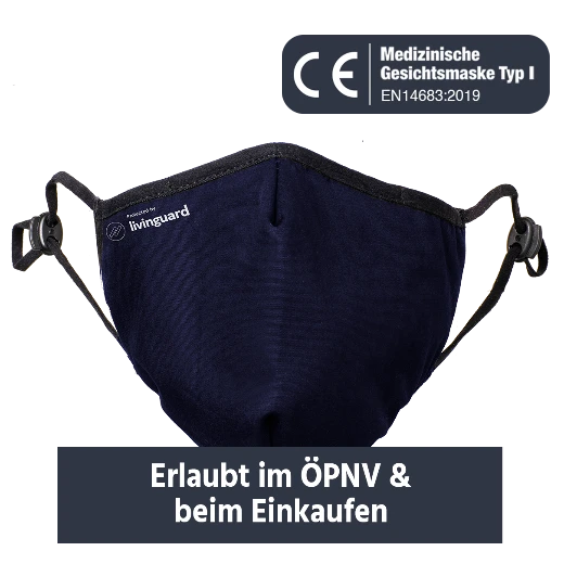 15% Rabatt bei WingGuard – z.B. CE-zertifizierte FFP2-Maske Livinguard Pro ab 21€