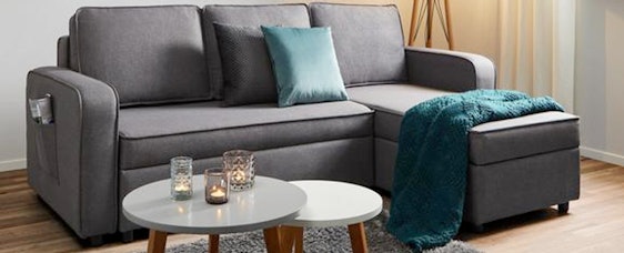 Wohnlandschaft Selena für 249€ - mit Schlaffunktion und Bettkasten