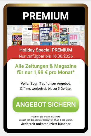 read-it Premium Sommeraktion: Über 900 Magazine & Zeitungen 3 Monate lang für nur 1,99€/Monat lesen anstatt 14,99