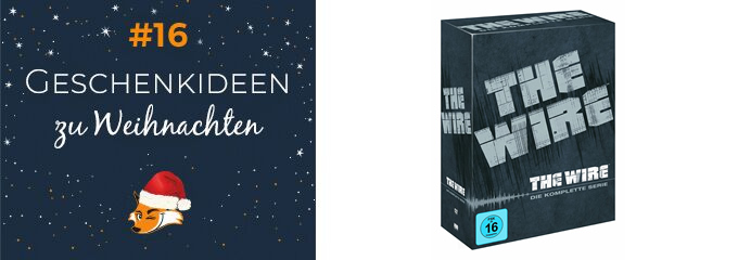 Geschenkidee für Serienfans: The Wire Komplettbox [DVD] für 30€ - Staffeln 1-5 auf 24 DVDs