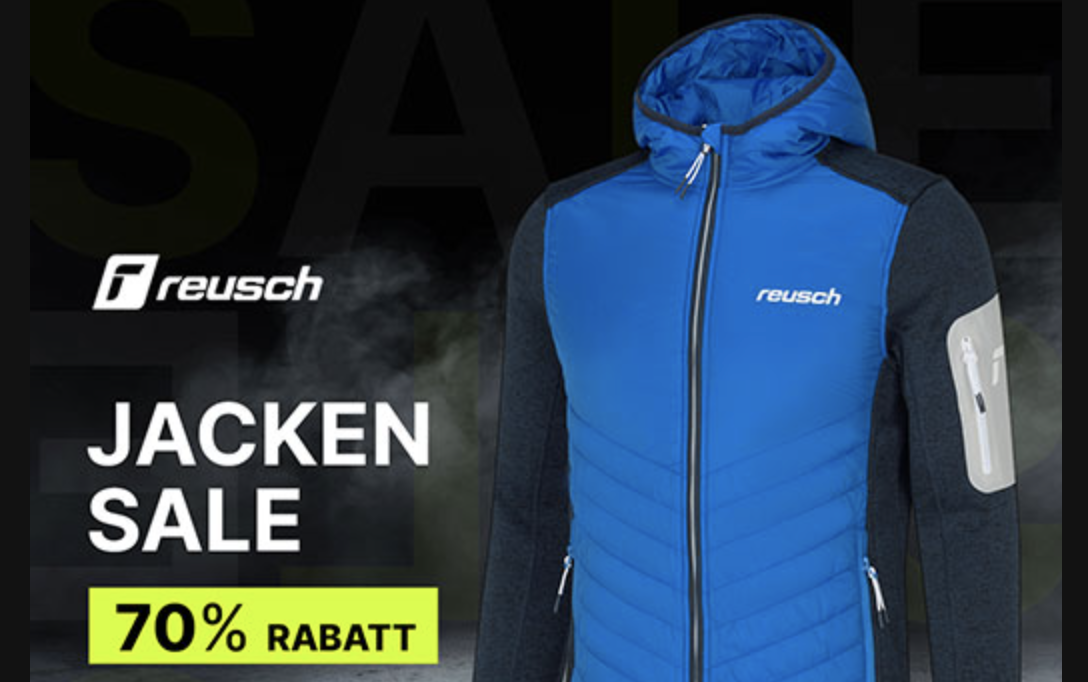 Geomix Jacken-Sale 🧥 – z.B. Reusch Hybridjacke für 36€