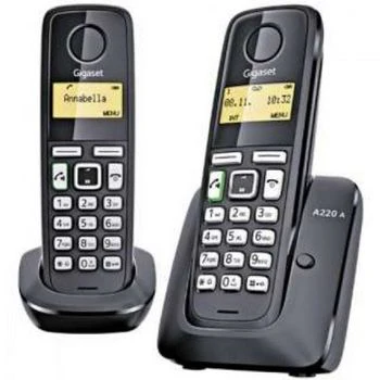 Gigaset A220A DUO Schnurlostelefon mit Anrufbeantworter für 20€ - Demoware