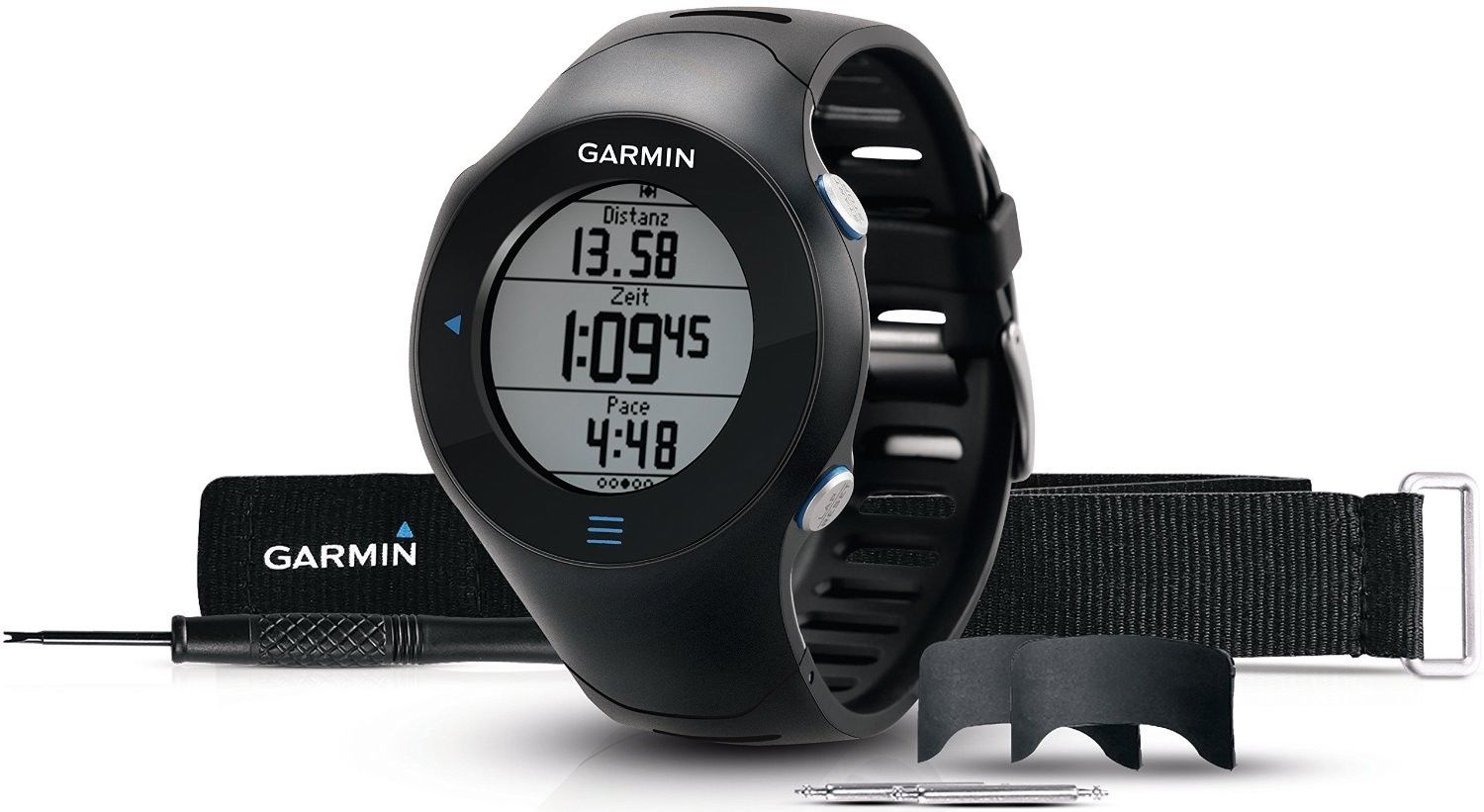 Garmin Forerunner 610 HR für 130€ - Laufuhr mit Brustgurt zur Messung der Herzfrequenz