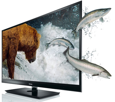 2Toshiba 42WL863G für 730€ - 42" Full HD 3D LED TV mit DVB-T/-C/-S2-Tuner, USB, Internet (Update)
