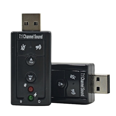 Externe USB 7.1 Soundkarte für nur 0,69 EUR inkl. Versand aus Fernost