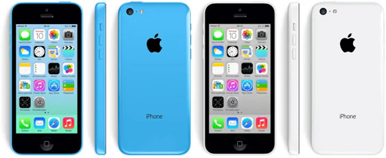 iPhone 5c 8GB in blau oder weiß für 335€