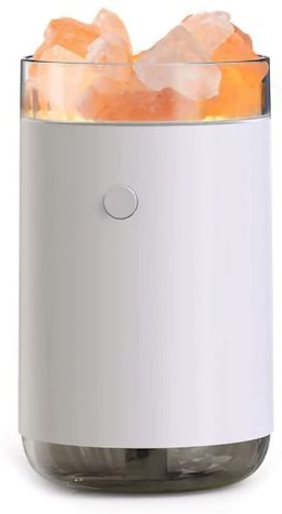 Luftbefeuchter Aroma Diffuser Salzstein Lampe 260ml