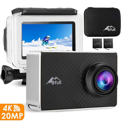 Amazon Prime: BFULL 4K Actioncam (Sony Sensor, 2,45" TouchScreen,...)