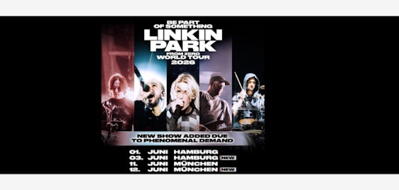 Linkin Park Live für 263€ pro Person 🎵 Konzerttickets inkl. Premium Hotel Übernachtung & inkl. Frühstück