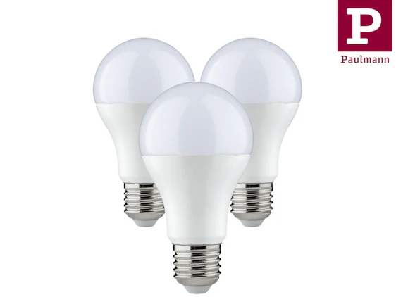 3x Paulmann LED | 9 W | E27 | dimmbar