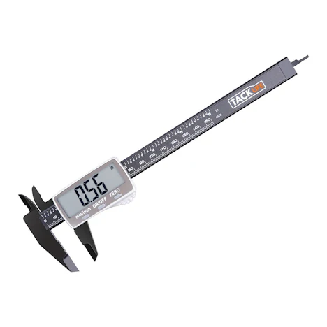 Klassischer Digitaler Messschieber 150mm / 6-Zoll mit großem LCD-Display für Außen-, Innen- und Tiefenmaß