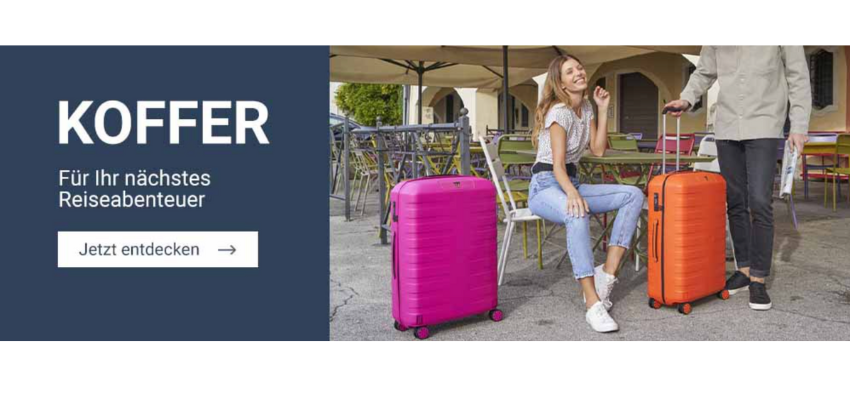 Koffer.de – 15% Gutschein auf alles ab 50€ MBW
