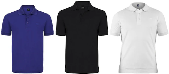 Hugo Boss Poloshirt für 27€ - regulärer Schnitt, schwarz, rot, weiß, blau oder dunkelblau *UPDATE*