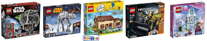 20% Rabatt auf Lego bei Toys'R'Us + 10€ Gutschein bei Zahlung mit PayPal *UPDATE*