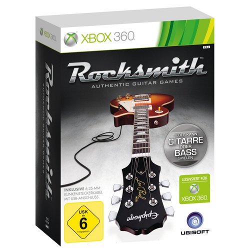 Rocksmith für Xbox360 inkl. Kabel