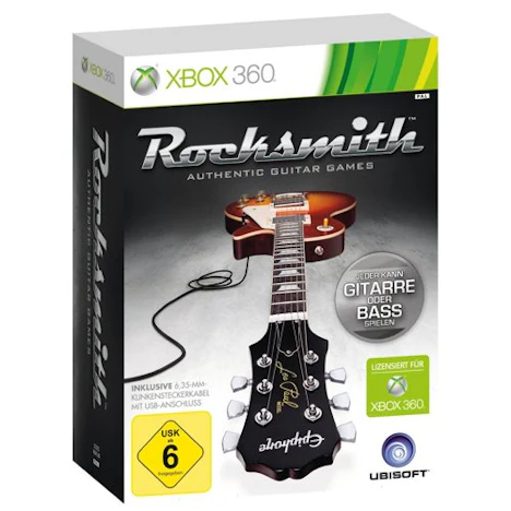 Rocksmith für Xbox360 inkl. Kabel