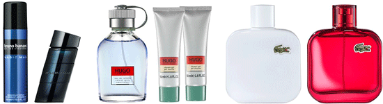 Bogner Men Classic Geschenkset für 14,95€ - Parfüm und Duschgel oder Lacoste Rouge 100ml EdT für 36€, Hugo Boss Set 3tlg. für 39€